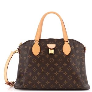Louis Vuitton Rivoli Handbag Monogram Canvas MM Preloved.